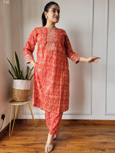 New Exclusive Hand  block printed Stitched Cotton  Kurtis with Pant